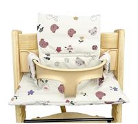 WANDGU Coussin de Chaise Haute Stokke: Coussin de Siège Doux pour Bébés et Tout Petit avec Revêtement Laminé, Coussin de Rechange, Accessoires de Chaise Haute Compatible avec Stokke, Tripp, Trapp