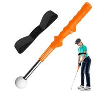 WANDGU Entraîneur de Swing de Golf télescopique: Entraîneur de Grip de Golf réglable avec Bracelet pour la Correction de la Posture,bâtons d'alignement de Golf,entraîneur de Swing de Golf rétractable
