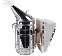WANDGU Fumeur de Ruche en Acier Inoxydable : Outils de Fumigation pour les Abeilles, Accessoires d'Apiculture, Fumeur Portable en Technologie Apicole, Équipement Apicole