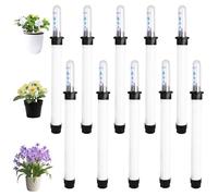 WANDGU Indicateurs de niveau d'eau pour plantes, lot de 10 : Indicateurs d'arrosage pour plantes de 22,8 cm, Indicateurs d'arrosage pour plantes d'intérieur, Indicateurs de niveau d'eau hydroponiques,