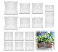 WANDGU Lot de 15 Protections de Racines en Acier Inoxydable : 4 Tailles de Panier de Plantes, Protection des Racines Contre Les campagnols, Protection des Racines des Plantes pour Plantes, Arbres
