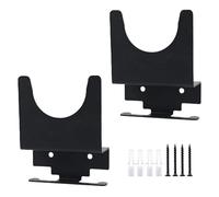 WANDGU Lot de 2 supports de meuleuse d'angle: support de meuleuse d'angle, support mural porte-outils organisateur organisateur de rangement cintre pour meuleuse, tailleur, polisseuse, support mural