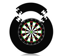 WANDGU Lot de 5 bordures de cible de fléchettes surround : anneau de protection pour cible de fléchettes de 45 cm, anneau de protection murale, anneau de protection pour cible de fléchettes, cible de