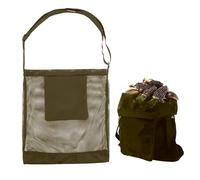 WANDGU Sac de collecte de champignons multi-usages réutilisable, sac de chasse au morille pliable pour le camping, la randonnée, la récolte