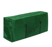 WANDGU Sac de rangement de jardin - Housse de protection imperméable : sac de rangement, 210D Oxford indéchirable, arbre de Noël avec poignée de transport (122 x 39 x 55 cm)
