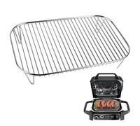 WANDGU Support Air Fryer Triple: 1 pièce 304 Acier inoxydable Accessoire pour friteuse à air, multifonctionnel pour four Ninja, micro-ondes, cuisson (20.8×20.8×9.5cm)