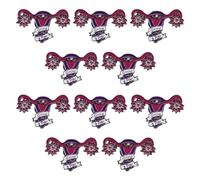 WANDIC 10Pcs Epingles en émail en forme d'utérus, Utérus Ovaire Badge Femme Organe Symbole Médical Broche Epingles Bijoux Cadeau pour Infirmière Médecin Décoration Féministe