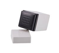 WANDIC Guitare Tampon en caoutchouc, 1 PC Noir Encre Guitar Chord Stamp DIY Mini Tampon en Caoutchouc Guitare 3 Frets Ukulélé 5 Frettes, Blanc