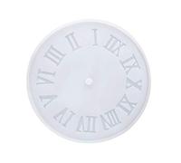 WANDIC Moule en silicone en résine - 1 pièce - Chiffres romains - Moule en silicone - Outil de moulage pour bijoux, horloge, loisirs créatifs