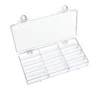 WANDIC Palette Aquarelle Vide 12 Godets, Boîte de Peinture Aquarelle Vide Plastique Portable avec Couvercle Transparent, pour Artistes Débutants Voyage Plein Air Cours d'art