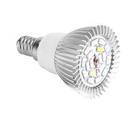 Wandisy de Juillet LED élèvent la lumière,e E27/E14/GU10 ampoule de croissance hydroponique de plante de fleur(E14)