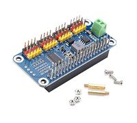 Wandisy Carte d'actionneur de Direction, Carte de Pilotage de l'actionneur de Direction Résolution 16 Bits 2 canaux pour Raspberry Pi