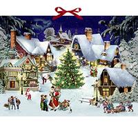 Wandkalender - Weihnachten im Dorf