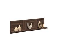 Keter Armoire murale flottante Étagère de rangement salon bois d'ingénierie