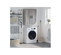 Wandkast 69,5x34x90 cm bewerkt hout grijs sonoma eikenkleurig830410