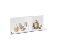 vidaXL Armoire murale 70x16,5x30 cm Blanc Bois composite