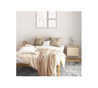 Vidaxl Armoires Murales 2 Pcs 45x30x35 Cm Bois De Pin Massif