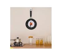 Horloge Murale avec Design de Poêle à Œuf Frit 18,8 cm Décorative vidaXL