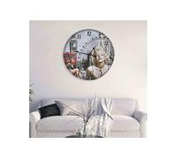 Wandklok vintage stijl 60 cm325180