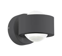 Wandleuchte Anthracite Moderne Applique Murale Ampoule Économique Lumière L'LED