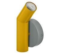 Wandleuchte En Acier Gris Jaune OSRAM E27 Pour Enfants H:18,3 cm Mur IP20