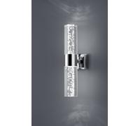 Wandleuchte en Chrome LED Mural Moderne Applique Lampe Et Lampadaire à Vasque