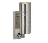 Wandleuchte Extérieur Mouvement Acier Chrome GU10 Hauteur : 22 CM Applique