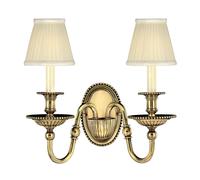 Wandleuchte Intérieur Laiton Tissu Baroque E14 Applique Murale Chambre Salon