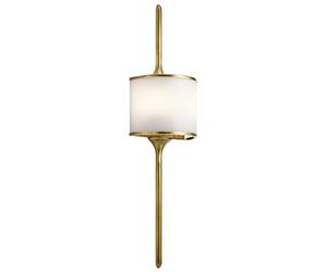 Wandleuchte IP44 Badezimmerbeleuchtung En Laiton Arya B : 20cm Art Nouveau Lampe