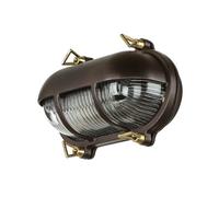 Wandleuchte Lampe D'Extérieur Hublot Laiton Verre IP64 E27 Inoxydable Maritime