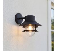 Wandleuchte Noir Inox IP44 Maritime Solas Extérieur Lampe Lanterne Maison Cour