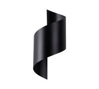 Wandleuchte Up Down Noir Acier Chambre à coucher H 31 cm G9 Mur Indirect