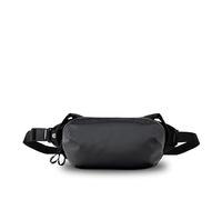 WANDRD D1 Sac banane - Sac de transport à bandoulière pour randonnée, voyage, festivals, sports et plus encore - Résistant aux intempéries pour téléphones, portefeuilles, clés et appareil photo, noir,