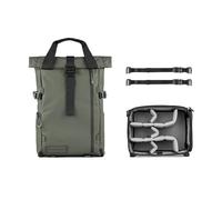 WANDRD PRVKE 21L V4 : Sac à dos pour appareil photo et appareil photo - Sac à dos de voyage et de photographie résistant aux intempéries - Comprend un sac de 21 L, un cube pour appareil photo, des