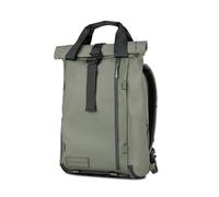 WANDRD PRVKE EDC Sac à dos de voyage avec accès rapide à l'ordinateur portable, extension enroulable, Wasatch Vert, 18L, Moderne