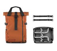 WANDRD PRVKE Photo Bundle Sac à dos V4 - Sedona Orange - 21L | ✅ Livraison gratuite à partir de 100 €
