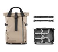 WANDRD PRVKE Photo Bundle Sac à dos V4 - Yuma Tan - 21L | ✅ Livraison gratuite à partir de 100 €