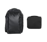 WANDRD Transit 45L Travel Backpack Black Essential+ Bundle