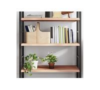 vidaXL Étagère murale 100x60x(2-4) cm bois de chêne massif non traité Marron