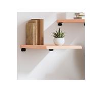 Wandschap 40x50x(2-4) cm onbehandeld massief eikenhout363513