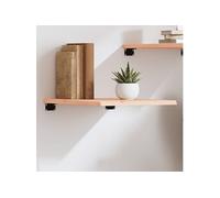 Wandschap 40x60x2 cm onbehandeld massief eikenhout363515