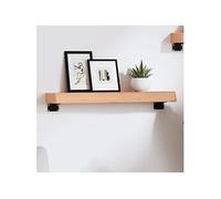 Vidaxl Étagère Murale Marron Clair 60x10x6 Cm Bois Chêne Massif Traité Marron