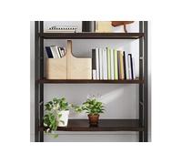 vidaXL Étagère murale 363807 - Bois chêne massif traité gris, Marron foncé