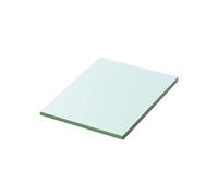 Wandschap transparant 20x15 cm glas243803