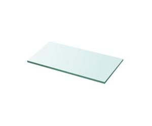 Wandschap transparant 30x12 cm glas243807