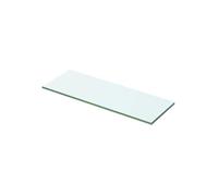 Wandschap transparant 50x12 cm glas243817