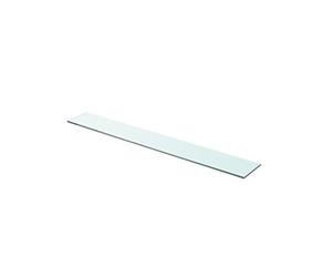 Wandschap transparant 90x12 cm glas243837