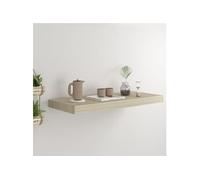 Wandschap zwevend 60x23,5x3,8 cm MDF eikenkleurig323874