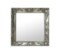 vidaXL Miroir mural style baroque 50x50 cm Argenté