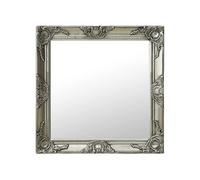 vidaXL Miroir mural style baroque 60x60 cm Argenté